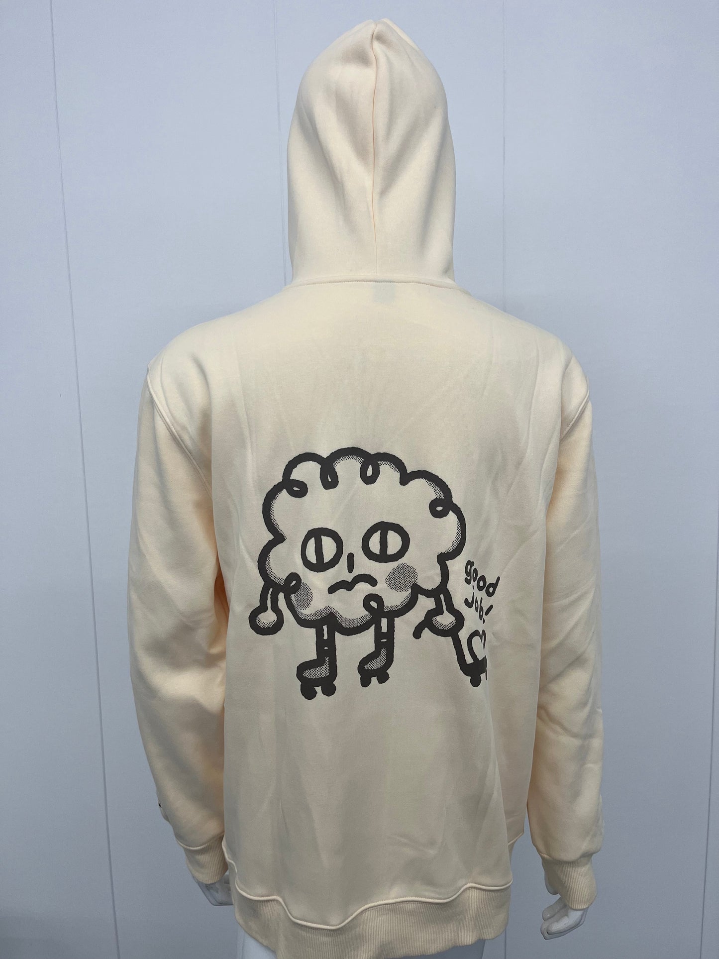 Embroidered thick hoodie-4