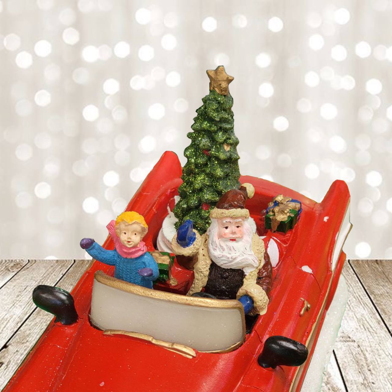 Christmas Car Decoration. Christmas Village F07M3-9-FQ22025-3