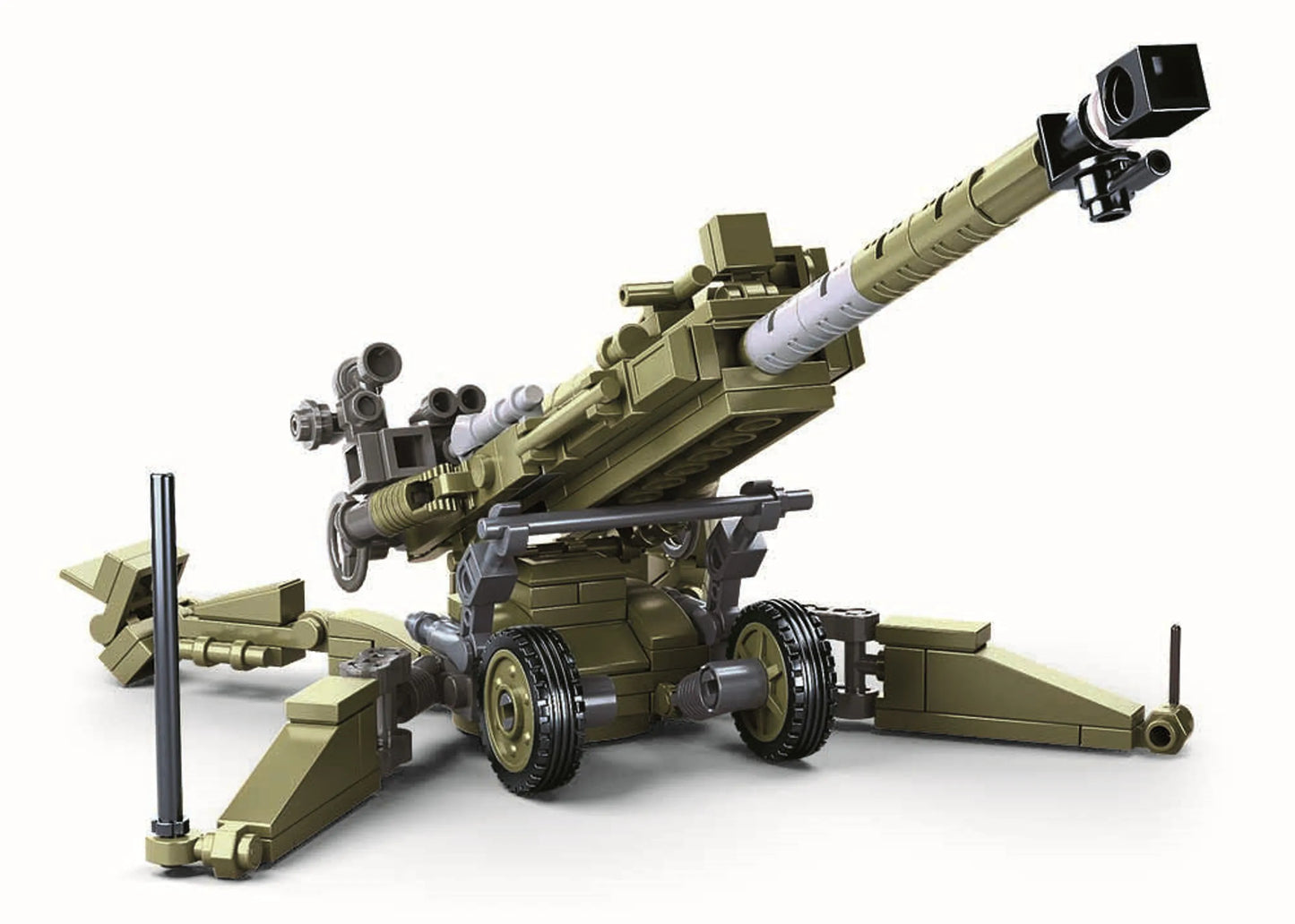 Model Bricks M777 Howitzer Building Brick Kit (258 pcs)