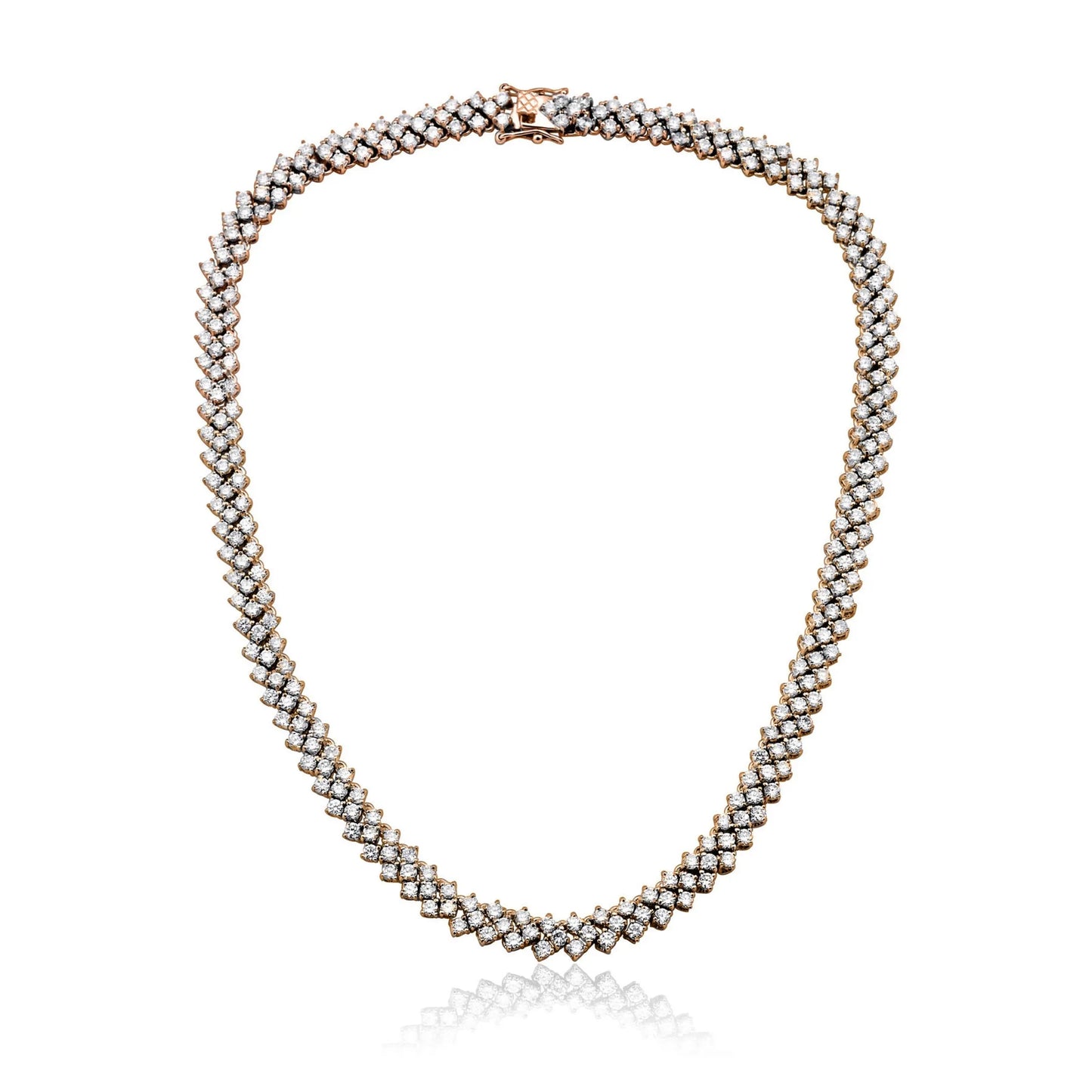 Collette Z Sterling Silver Braided Links Necklace