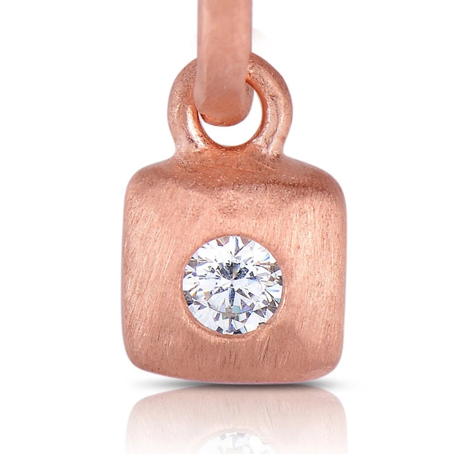 Collette Z Sterling Silver White Cubic Zirconia Pendant