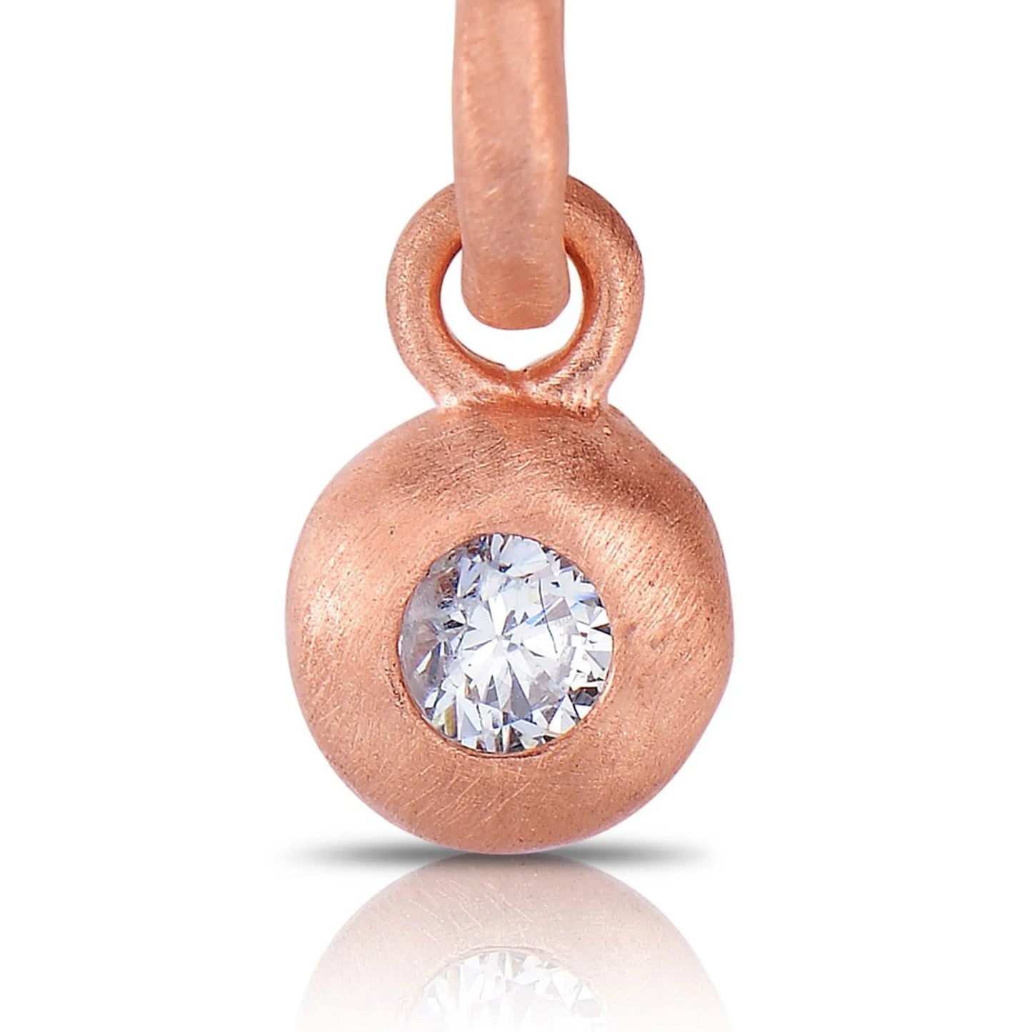 Collette Z Sterling Silver White Cubic Zirconia Pendant