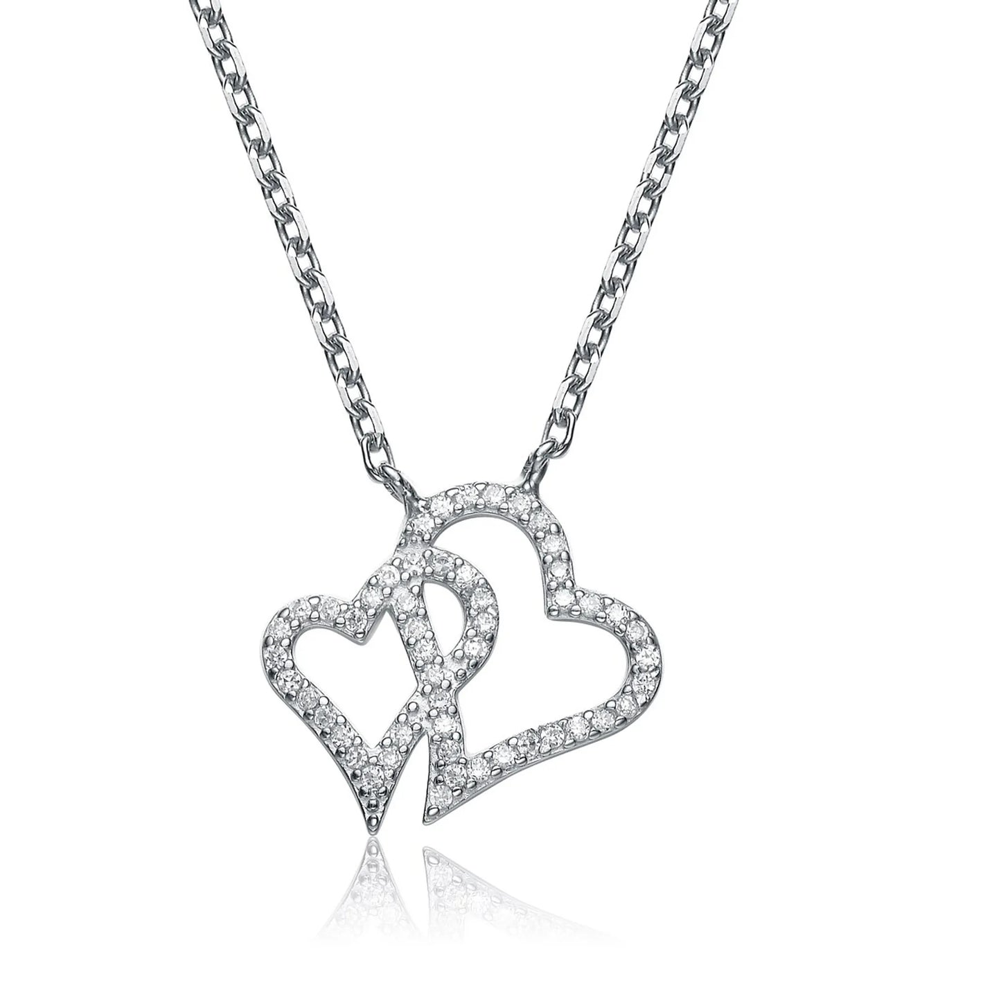 Collette Z Sterling Silver White Cubic Zirconia Pendant