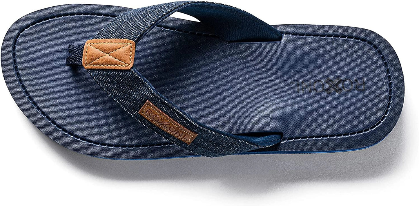Mens Thong Beach Pool Outdoor Flip Flops