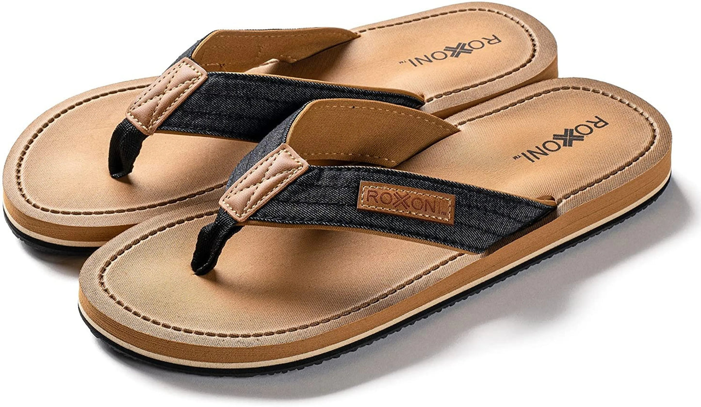 Mens Thong Beach Pool Outdoor Flip Flops