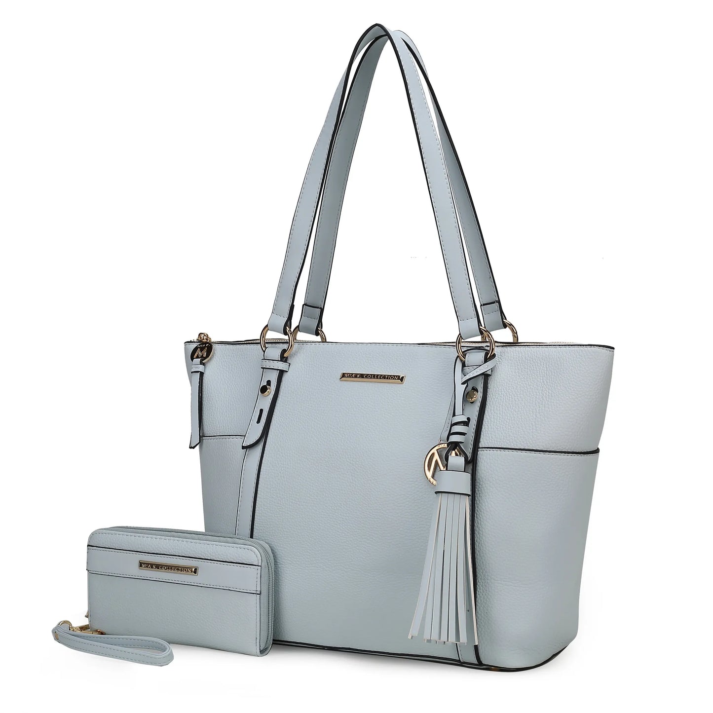 Gloria Vegan Leather Womens Tote Bag with wallet
