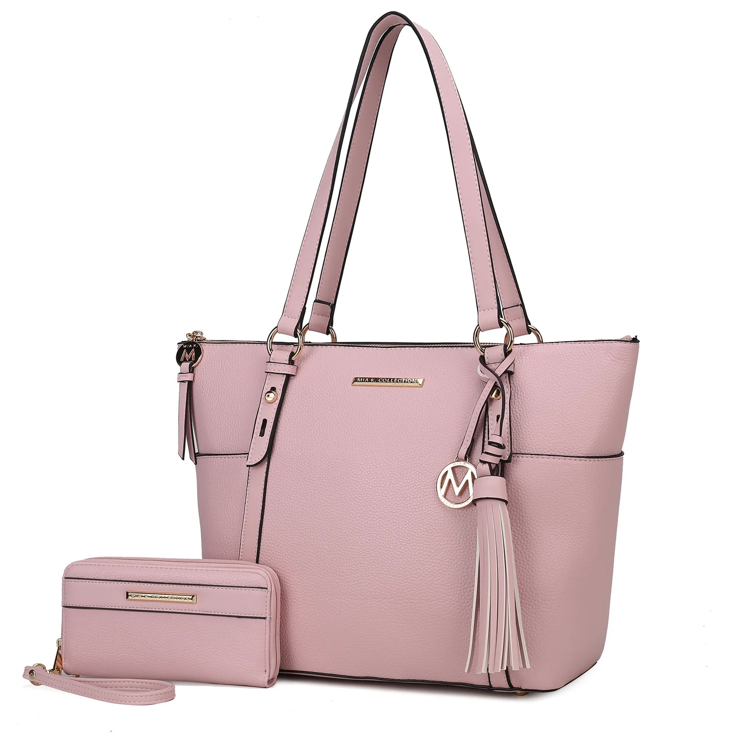 Gloria Vegan Leather Womens Tote Bag with wallet