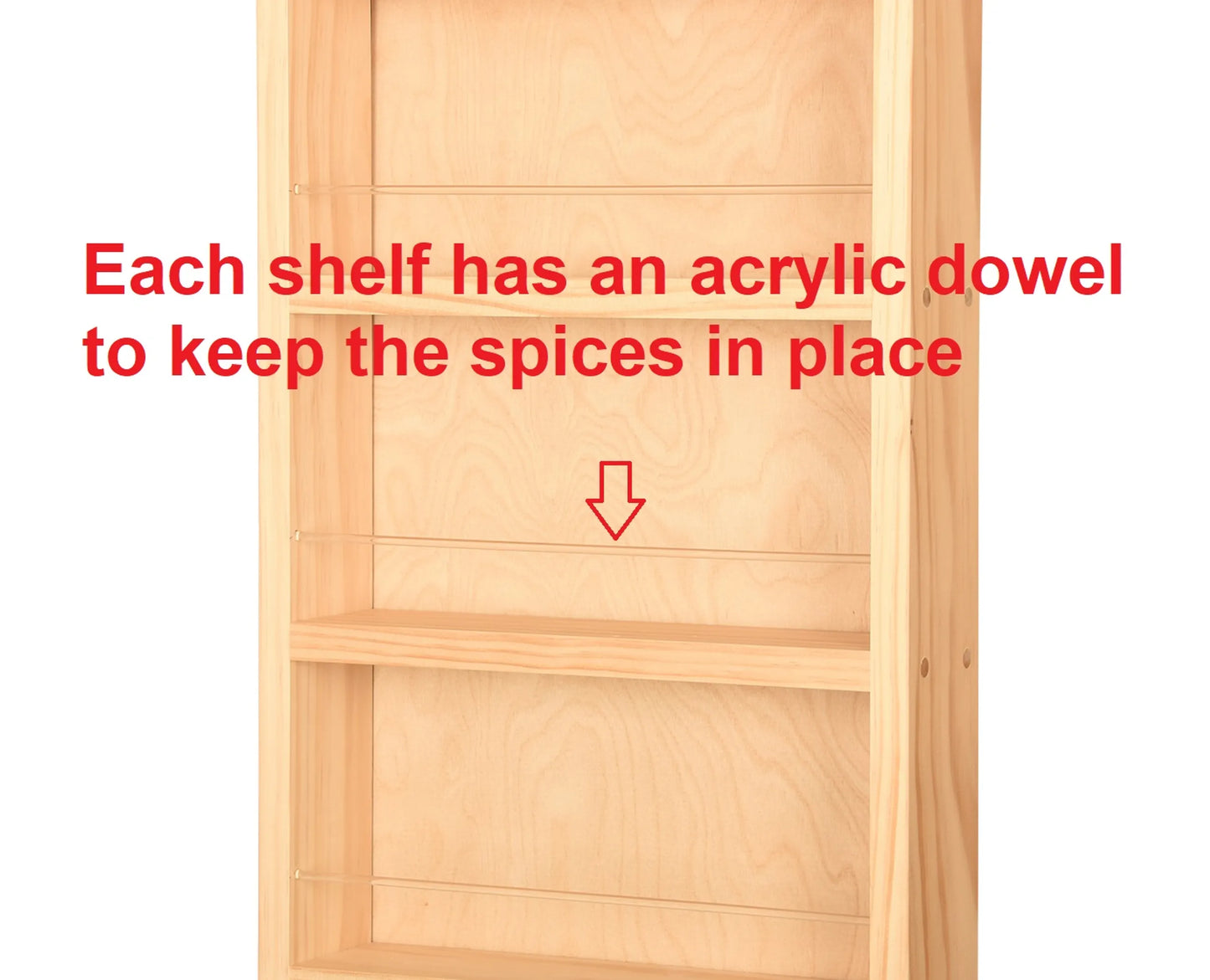Wall Spice Rack