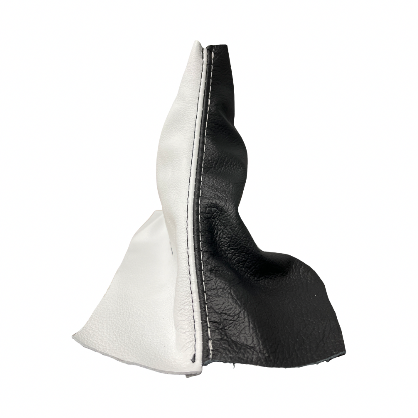 New Embroidered Real Leather MANUAL Shift Boot Cover For Ford Mustang GT 2005 2006 2007 2008 2009 2010 2011 2012 2013 2014-3