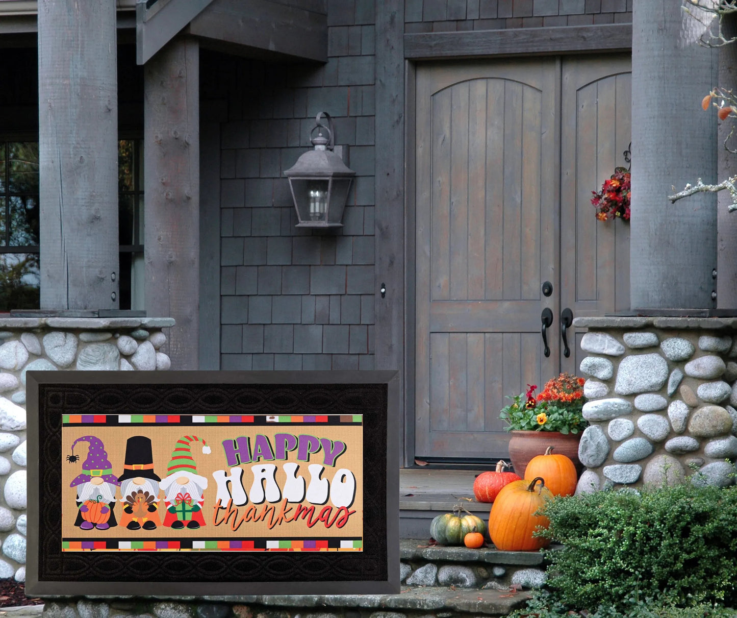 Doormat Insert Holiday Hallo-Thankmas