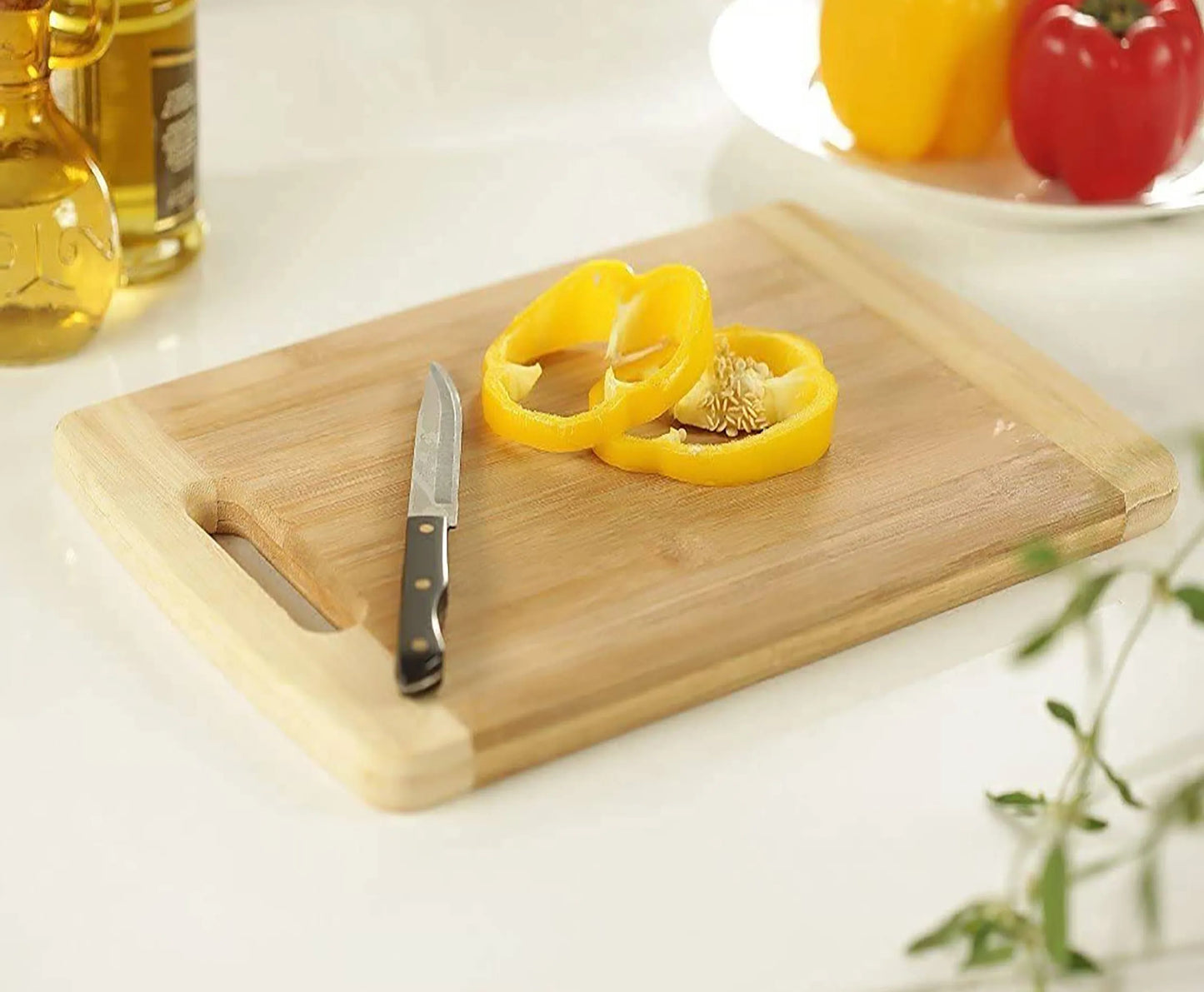 Kitchen Chopping Organic Bamboo Cutting Board