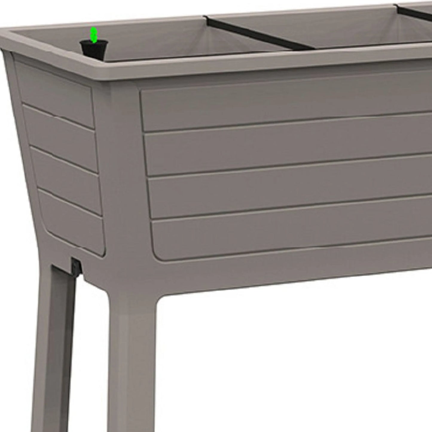 Resin Rectangular Raised Garden Bed