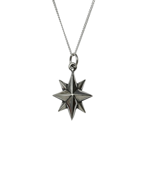 North Star Charm Necklace