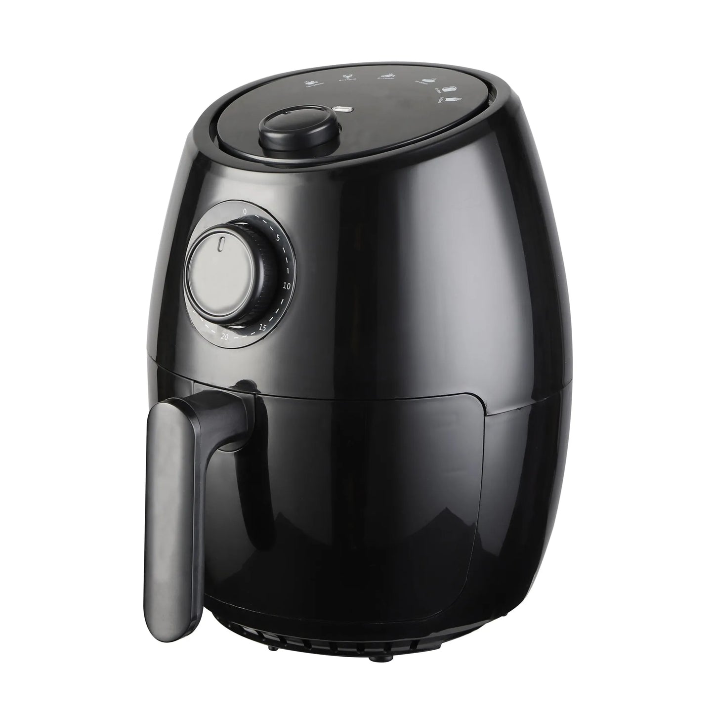 National 2.1 Qt Mechanical Air Fryer with 6 Preset Cooking Functions