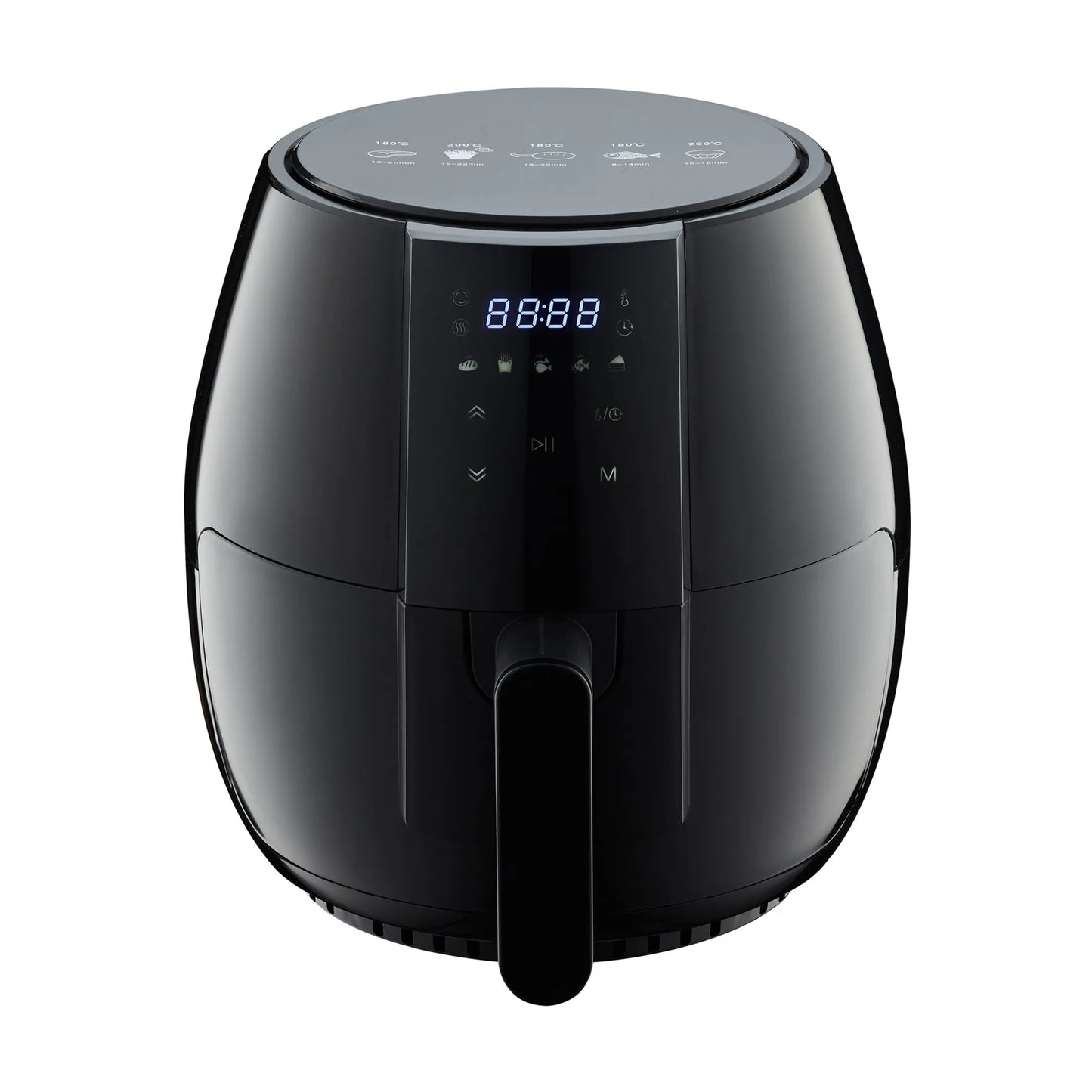 National 4.0 Qt Digital Air Fryer with 5 Preset Cooking Functions
