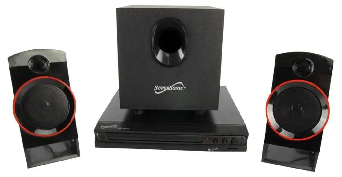 2.1 Channel DVD Home Theater System