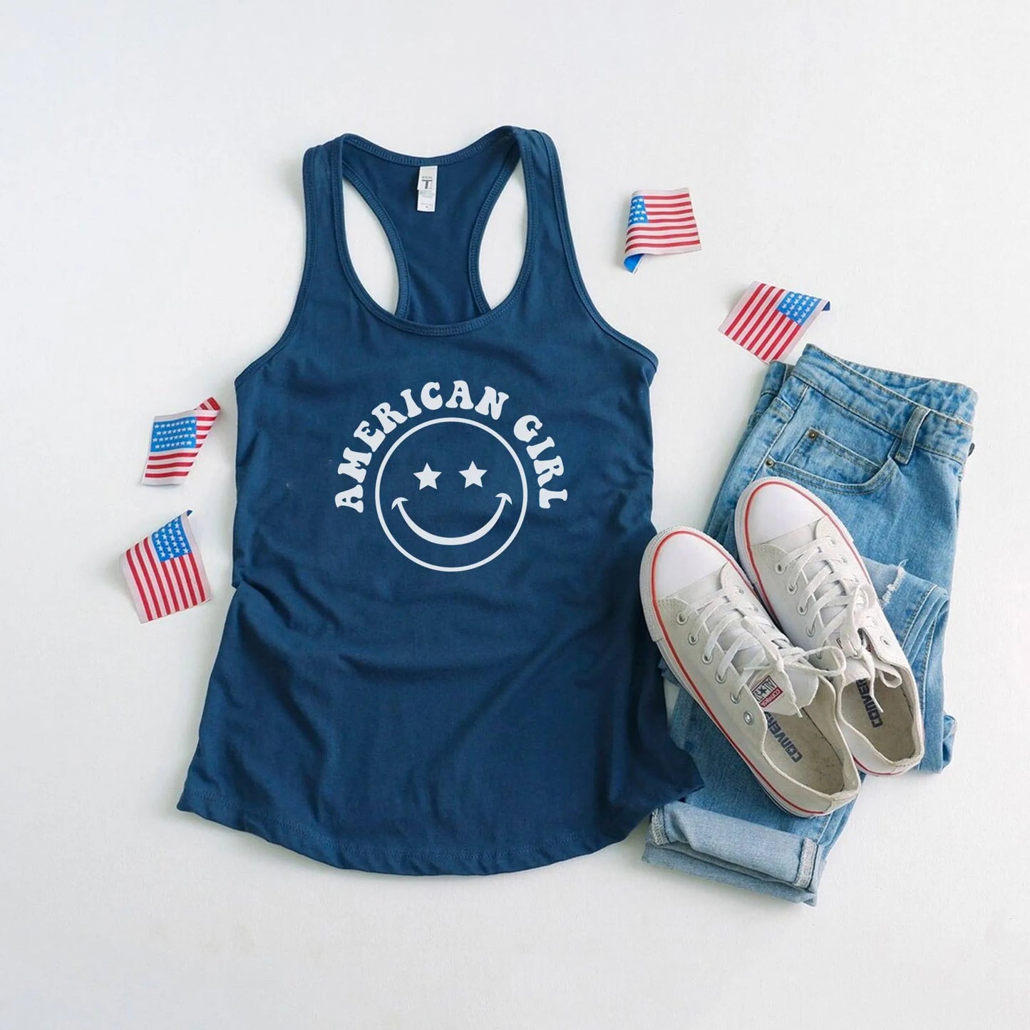 American Girl Fourth of July Tank Top
