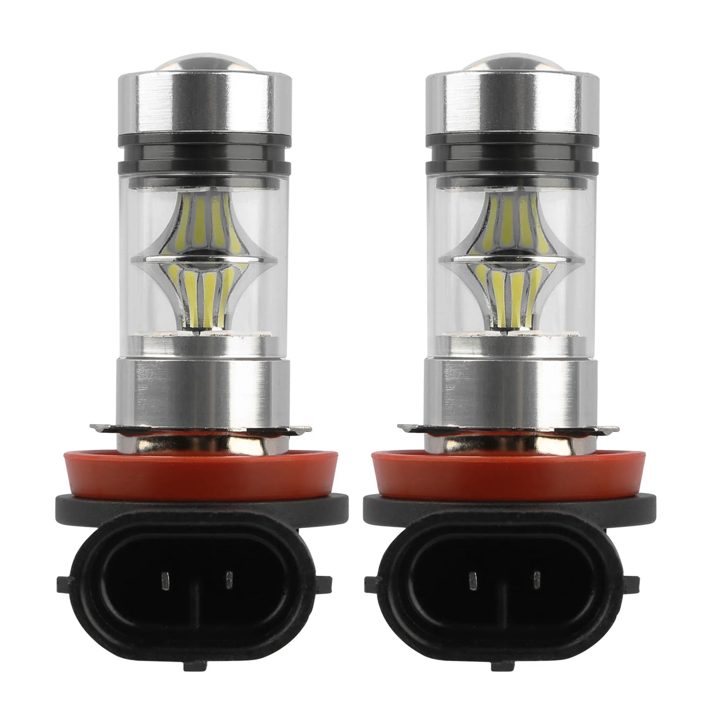 2PCS 1000lm 100W H8/H9/H11 LED Fog DRL Light Bulb