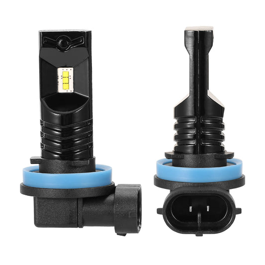 2PCS 600lm 80W H8/H9/H11 LED Fog DRL Light Bulb