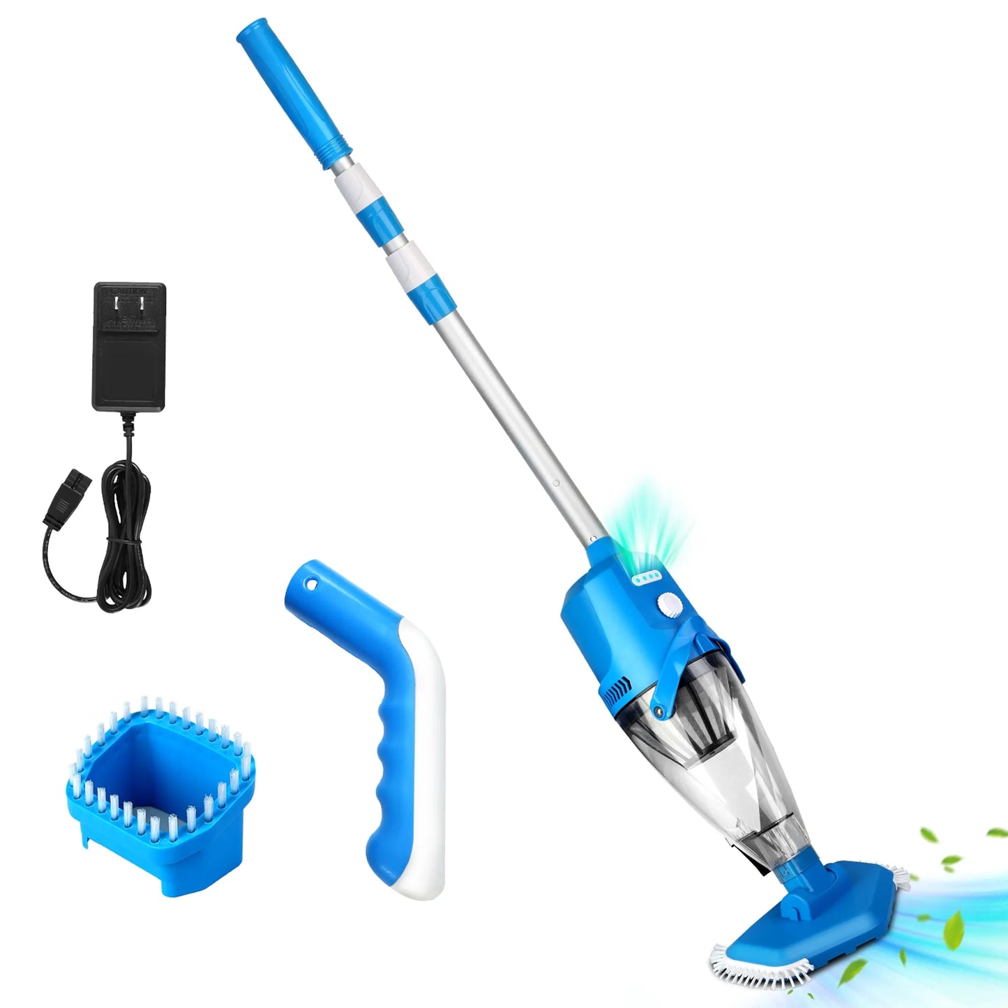 21GPM Cordless Pool Vacuum With Telescopic