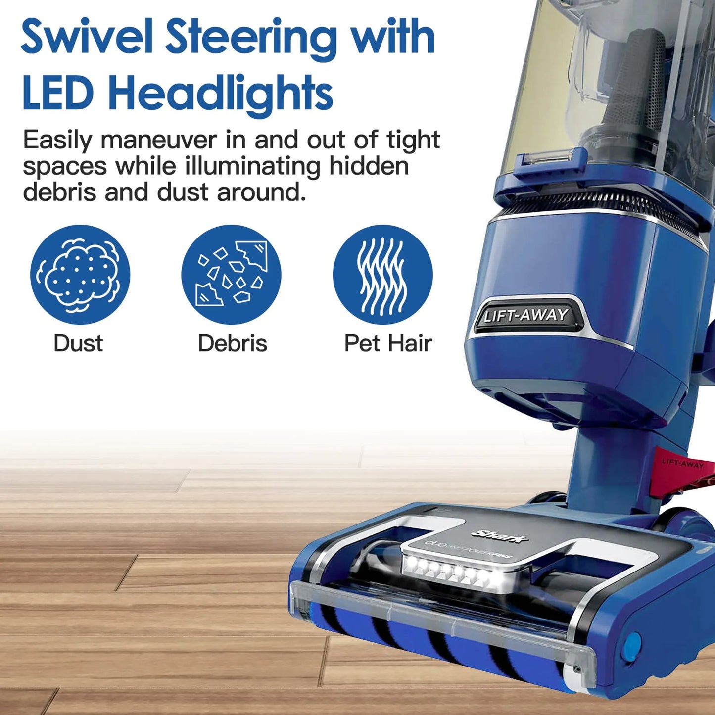 Shark UV850 Performance DuoClean PowerFins Vacuum