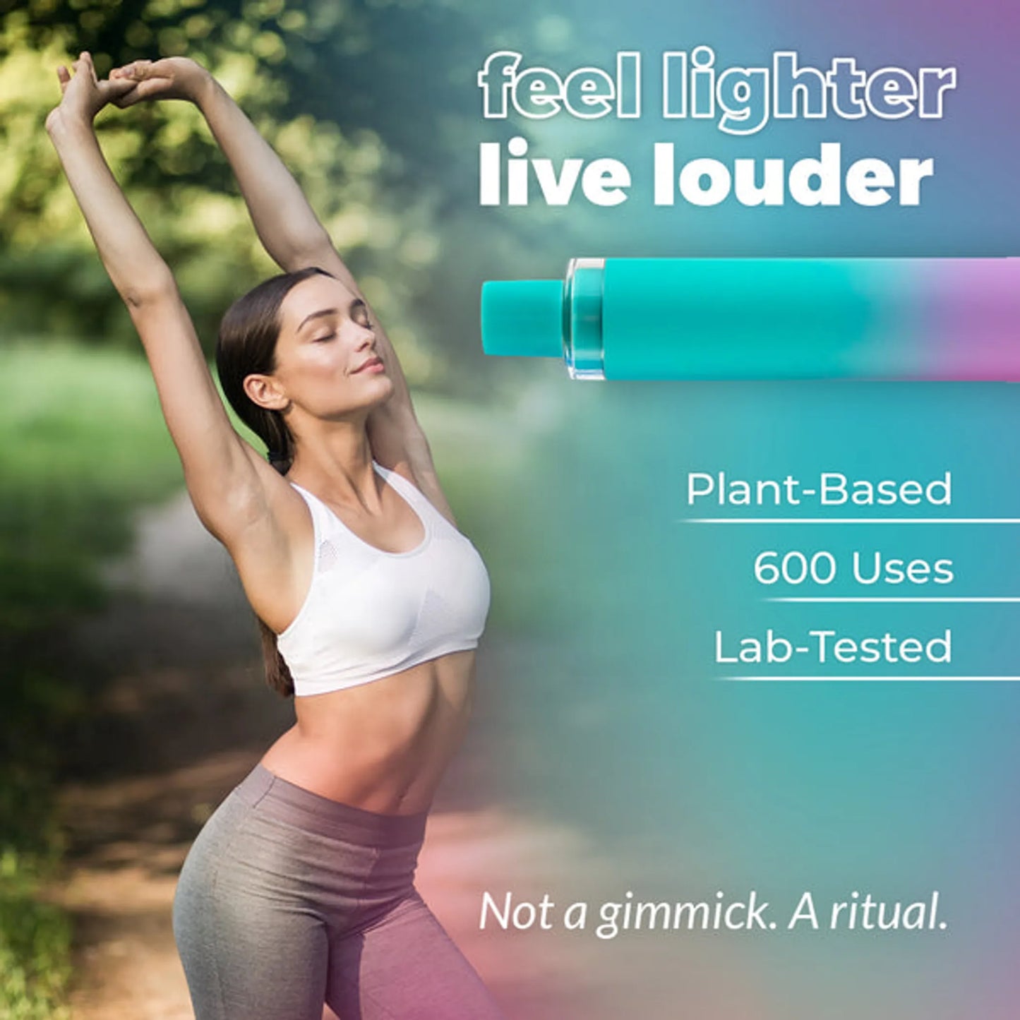 Fresh Flow Aroma Herbal Diffuser with Mullein Thyme Mint Lemon Berry