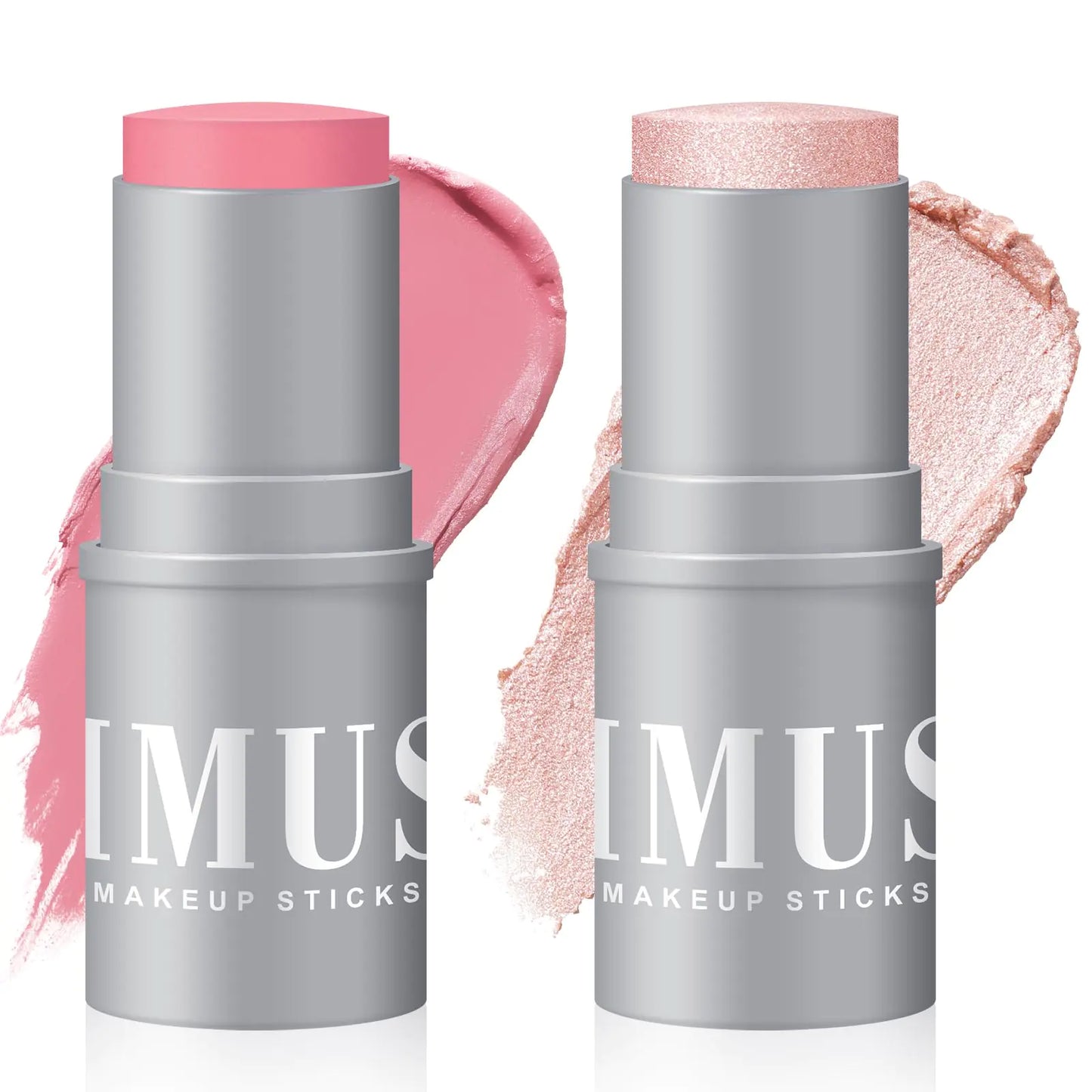 KIMUSE 2-in-1 Highlighter & Contour Makeup Sticks