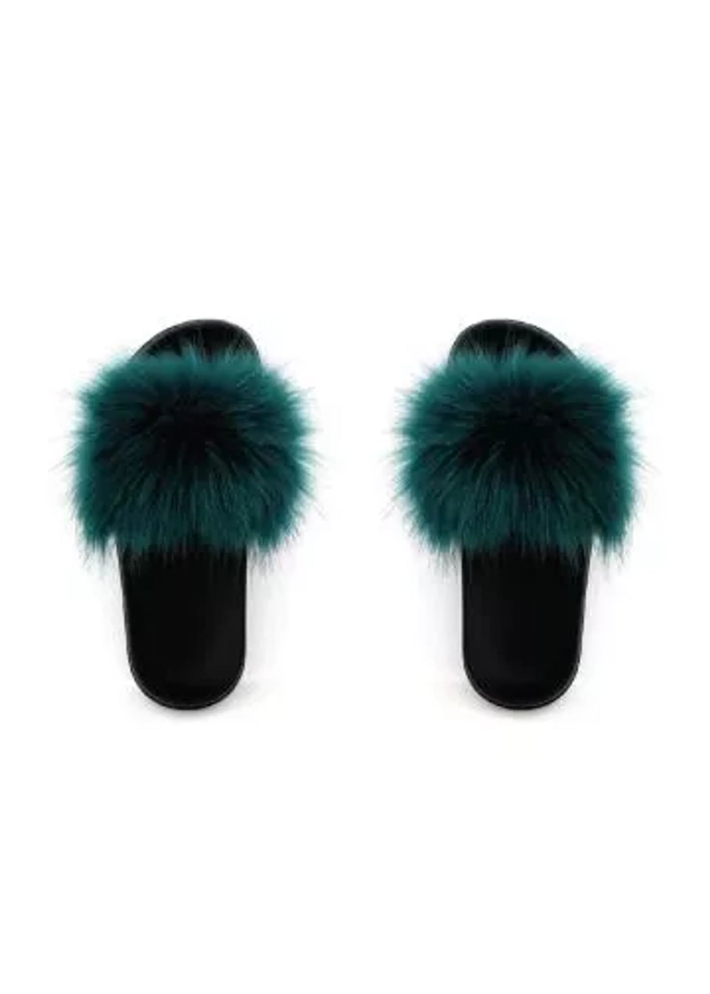Faux Fur Slides