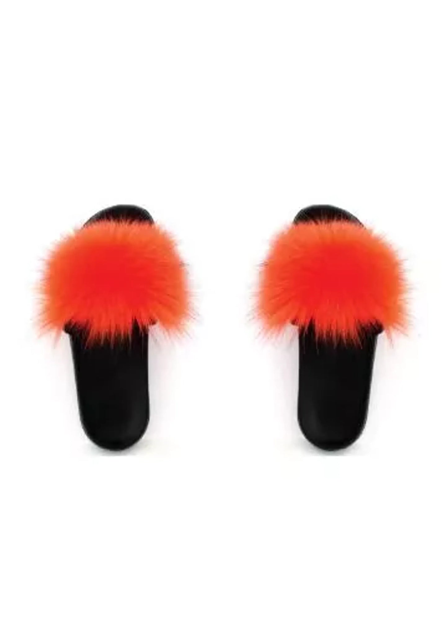 Faux Fur Slides