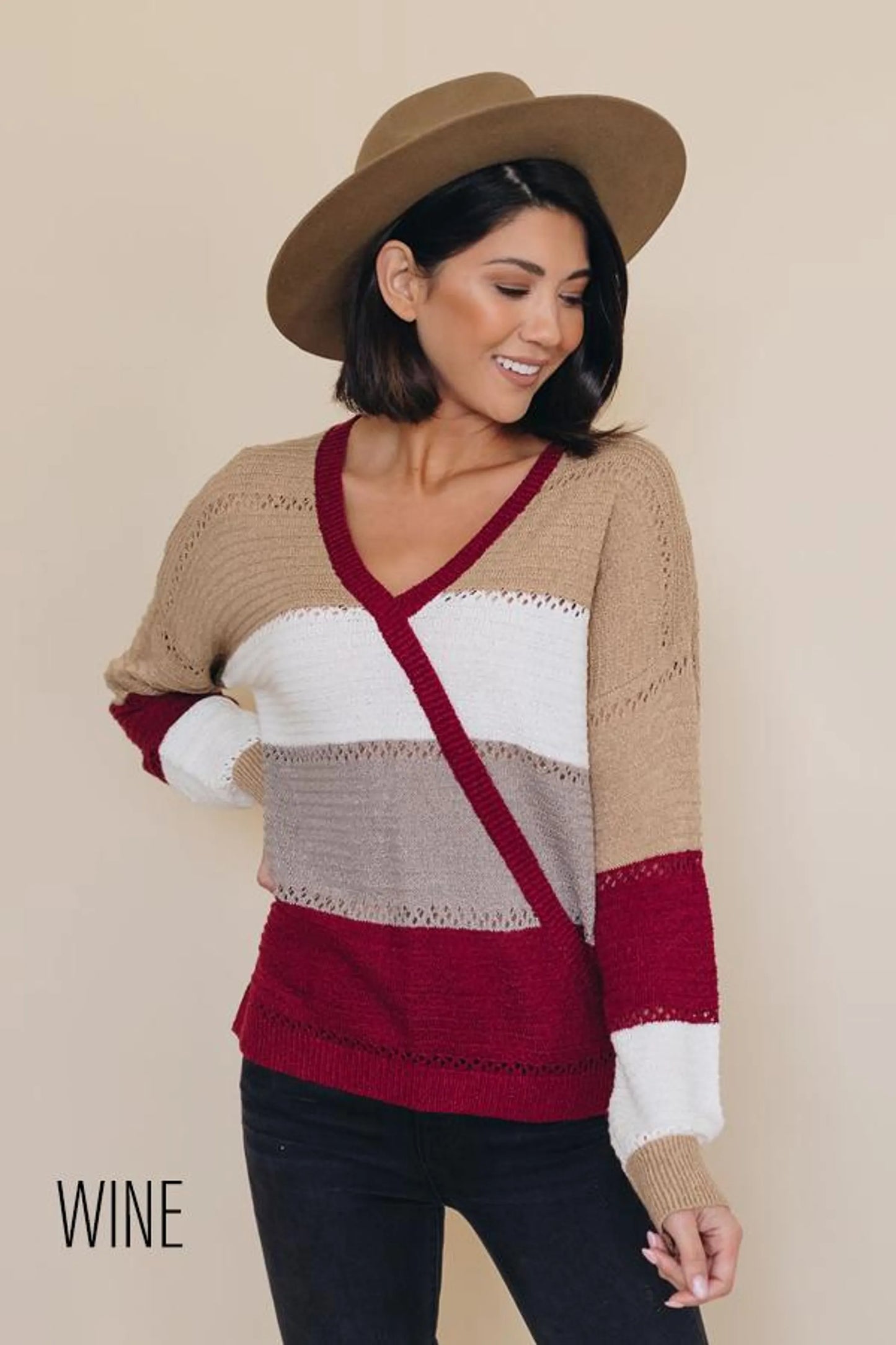 Back For More Wrap Sweater