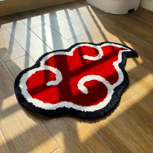 Japanese Anime Red Cloud Doormat Mat