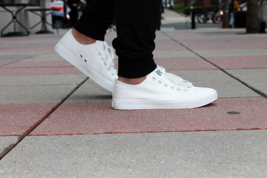 All White Retro Canvas Low Top Sneaker SB Summer Shoes Unisex Casual Men Women-0