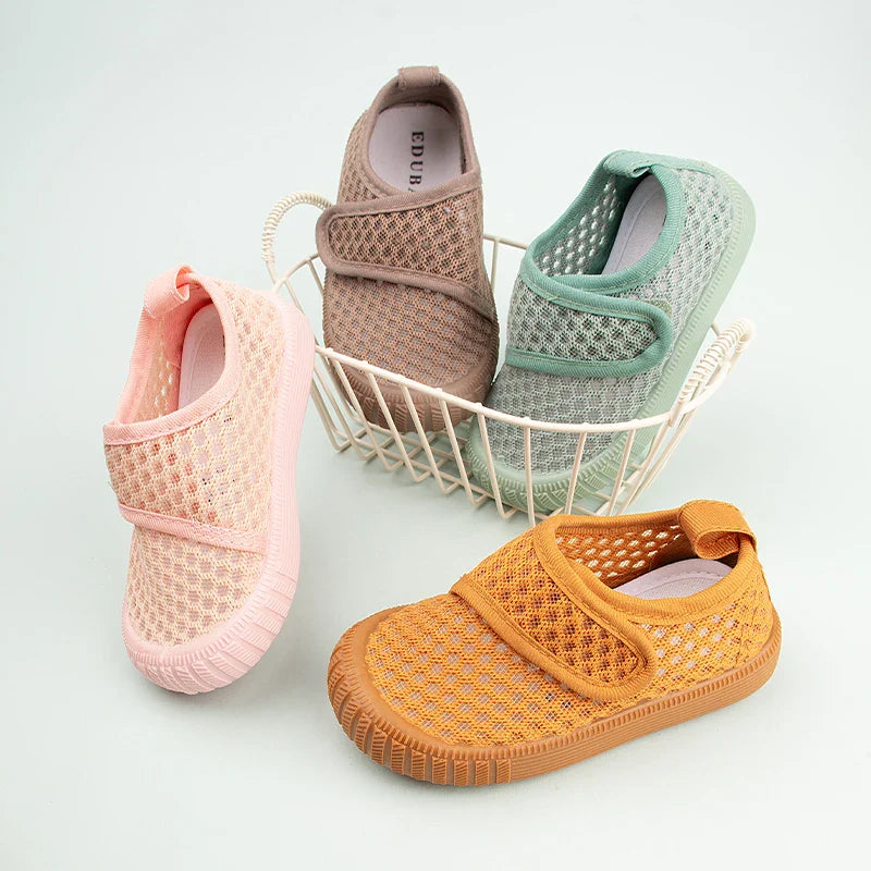 Breathable Anti-slip Mesh Sneakers for children -1