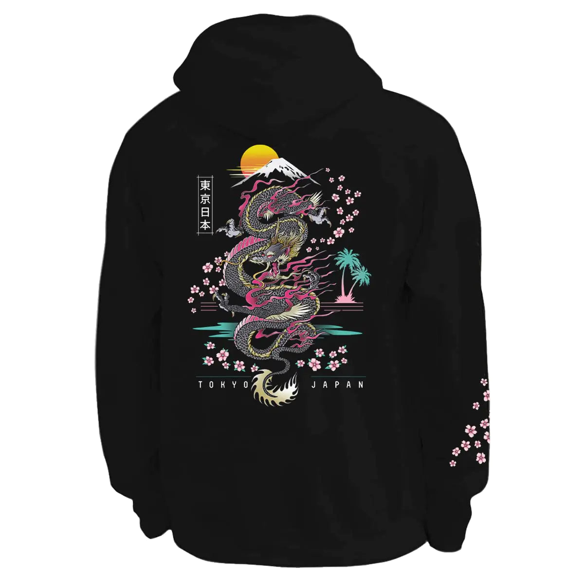 Japanese Dragon Art Pullover