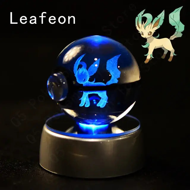 3D Pokémon Crystal Ball Lamp