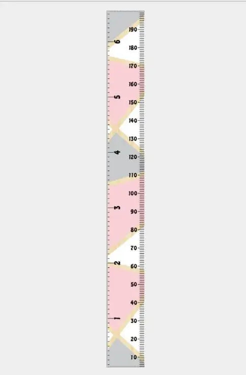 Nordic Style Kids Height Ruler