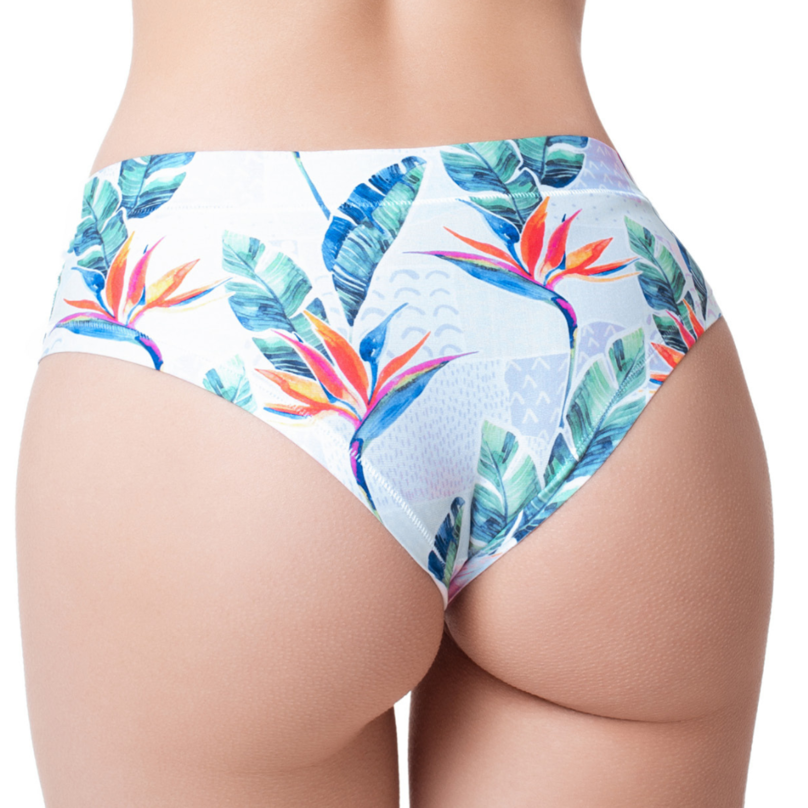 Women’s Ultra-Comfortable FANTASY DREAMS - Flamingo - Panties | Original Prints, Unique Designs | Breathable Cotton Crotch, Stretchy Fit, Soft Flat Seams, No Elastic Bands | Two Styles: Slip/Brief and Thong | Everyday Use-1