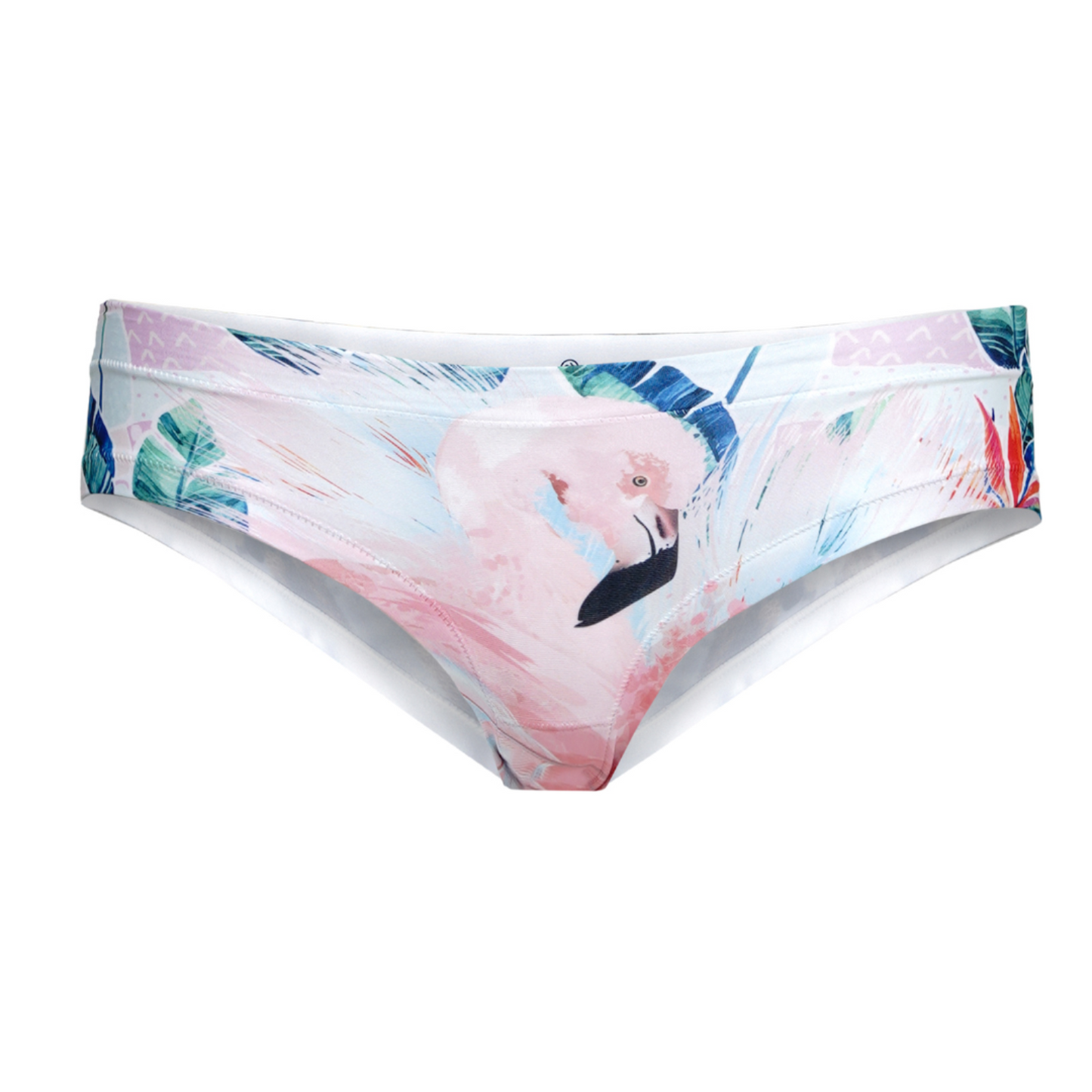 Women’s Ultra-Comfortable FANTASY DREAMS - Flamingo - Panties | Original Prints, Unique Designs | Breathable Cotton Crotch, Stretchy Fit, Soft Flat Seams, No Elastic Bands | Two Styles: Slip/Brief and Thong | Everyday Use-2