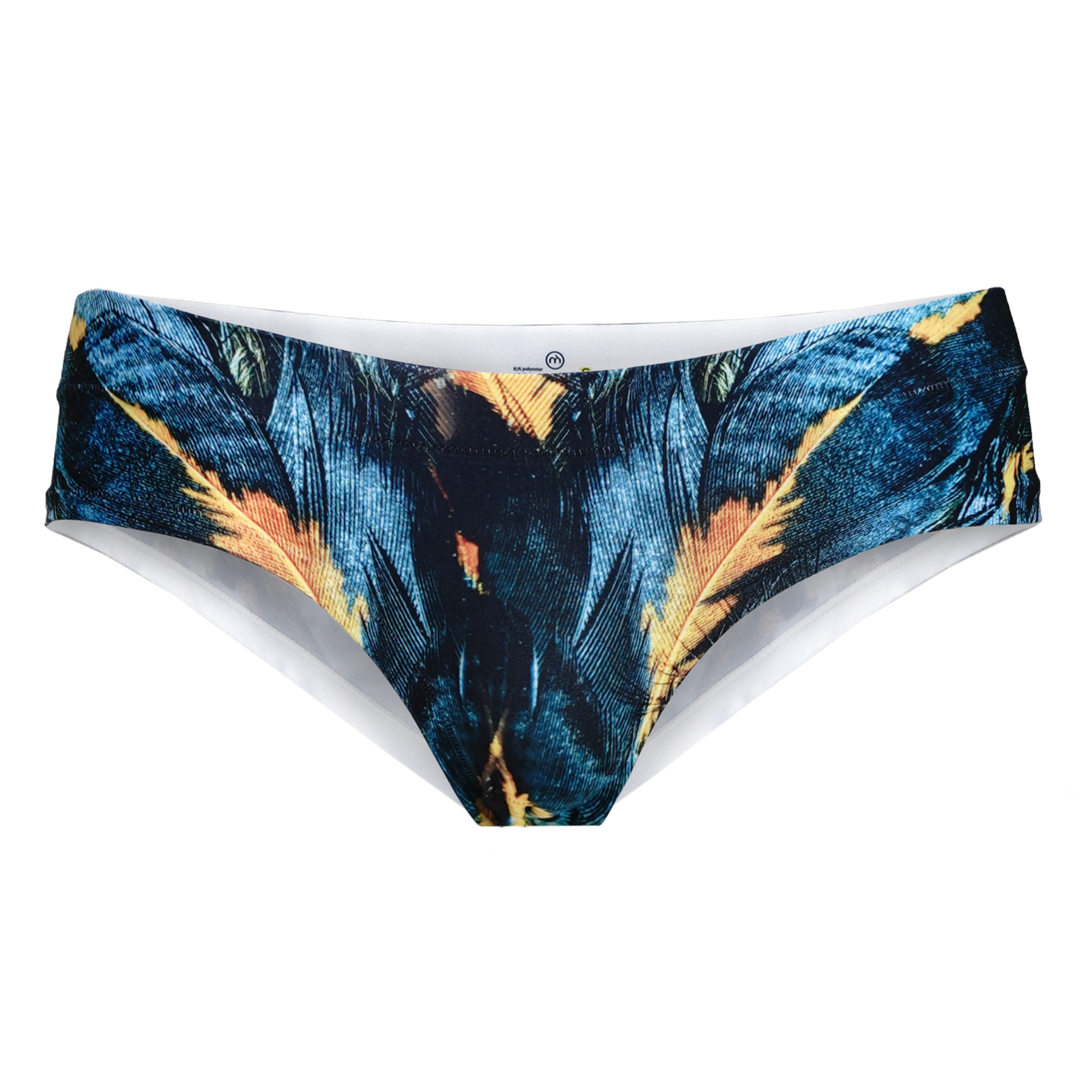 Memème Women’s Ultra-Comfortable PARADISE BIRDS - Feathers - Panties | Original Prints, Unique Designs | Breathable Cotton Crotch, Stretchy Fit, Soft Flat Seams, No Elastic Bands | Two Styles: Slip/Brief and Thong | Everyday Use-2