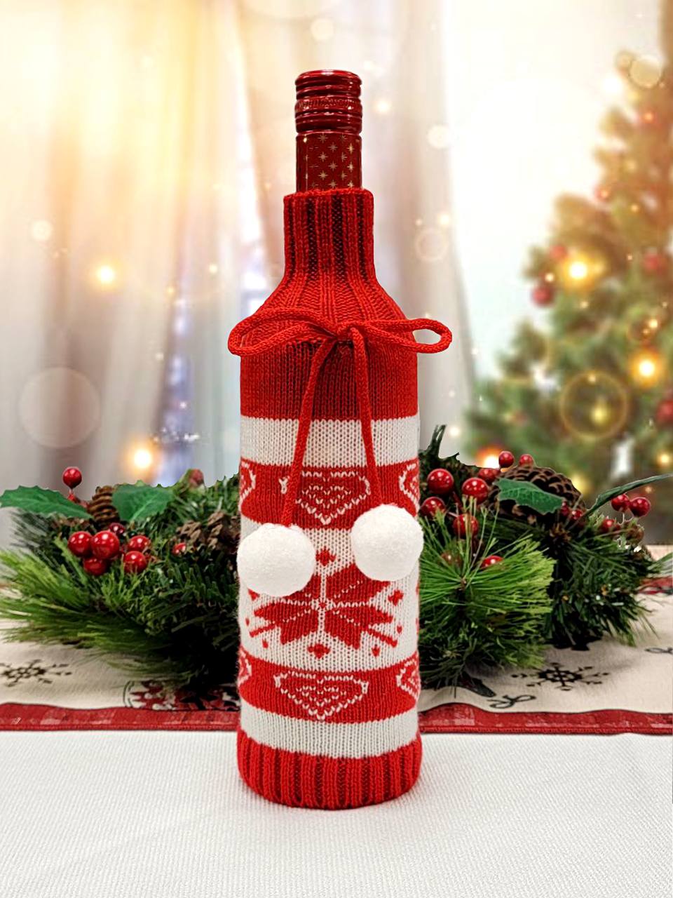 Christmas Bottle Cover F07M5-7A-1