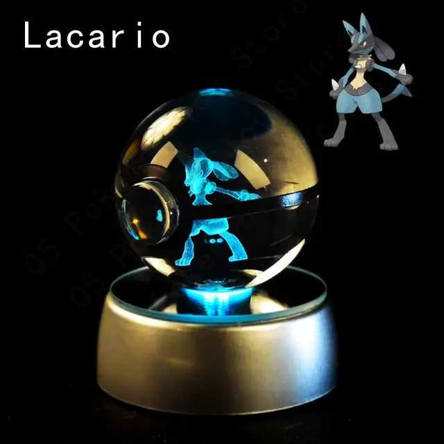 3D Pokémon Crystal Ball Lamp